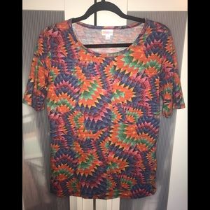 Large Lularoe Top. Multi Color